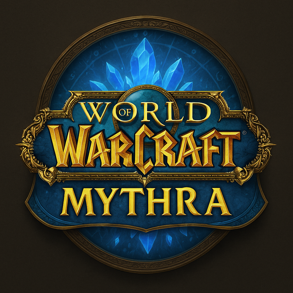 World of Warcraft: Mythra — логотип